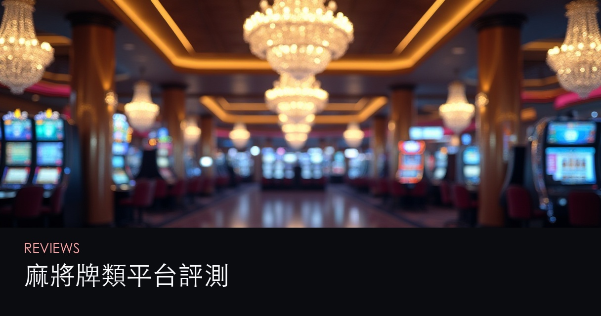 麻將牌類平台評測